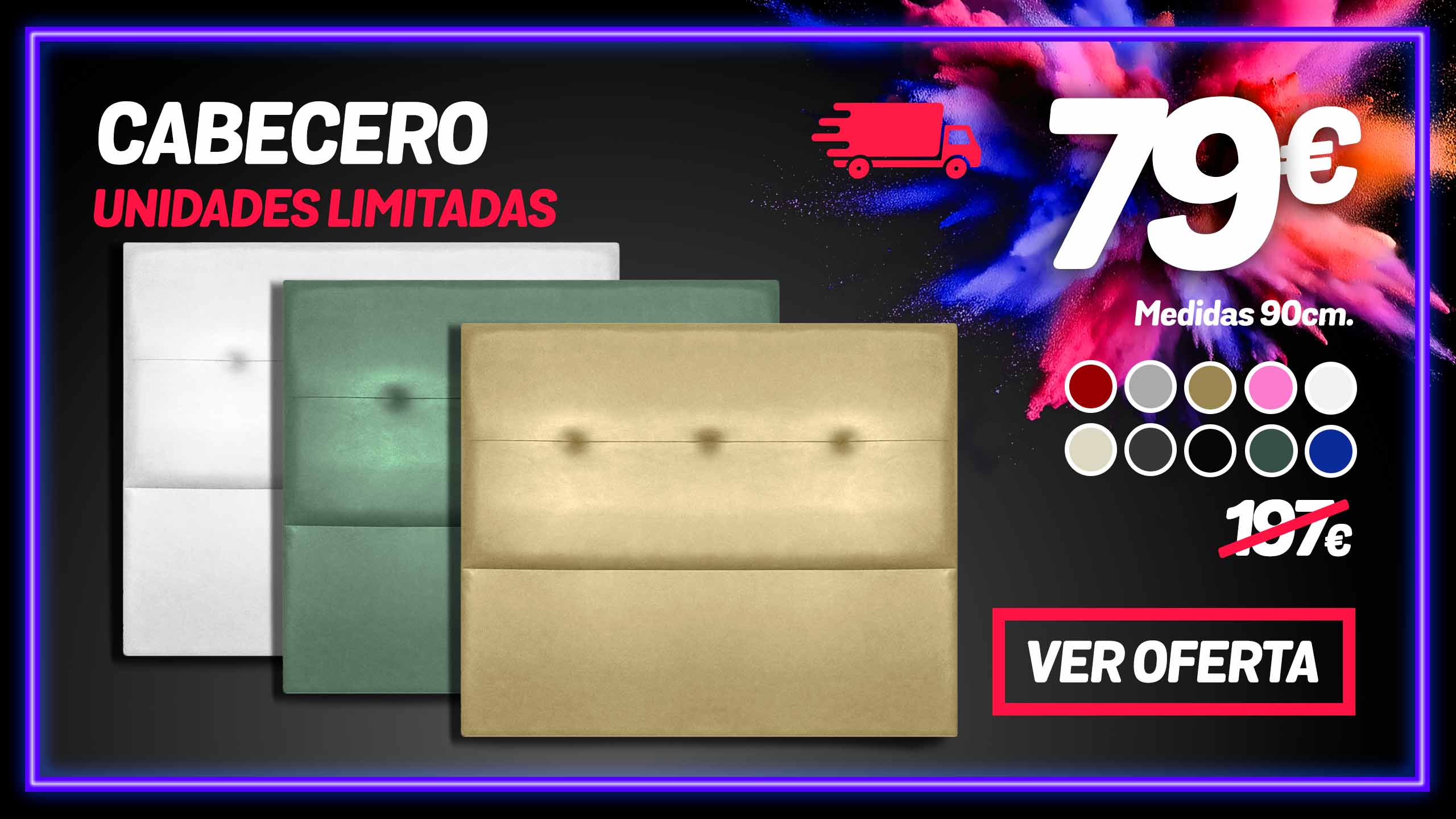 cabecero en stock online